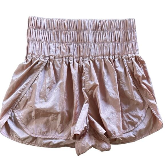 Free People- FP Movement shorts- no lining Women’s size small Rose Mauve - Picture 1 of 7